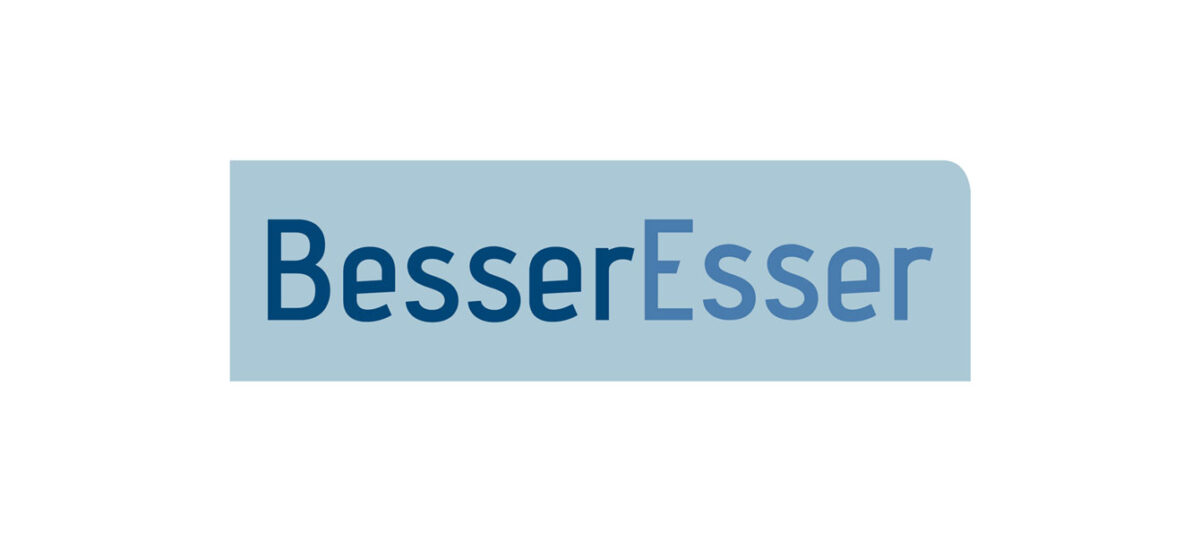 Logo von BesserEsser, einer Plattform für gesunde Ernährung und bewussten Genuss.
