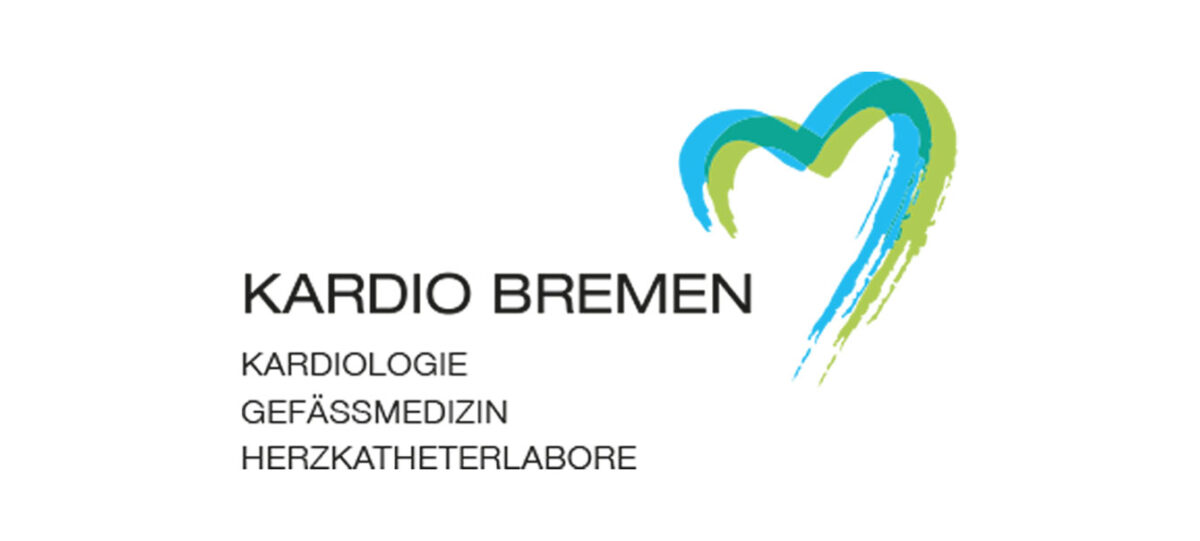 Logo von Kardio Bremen, spezialisiert auf Kardiologie, Gefäßmedizin und Herzkatheterlabore.