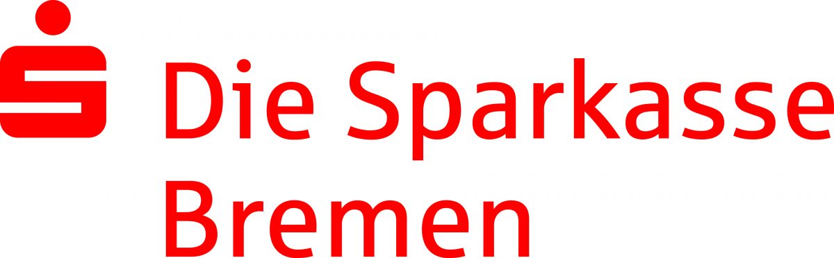Logo der Sparkasse Bremen, rot auf weißem Hintergrund, symbolisiert die Finanzdienstleistungen der Bank in Bremen und Umgebung.